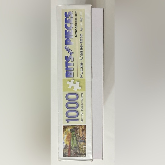🧩 Bits and Pieces - Welcome Home to Lambertville 1000 Piece Jigsaw Puzzle 🚂 - Picture 2 of 2